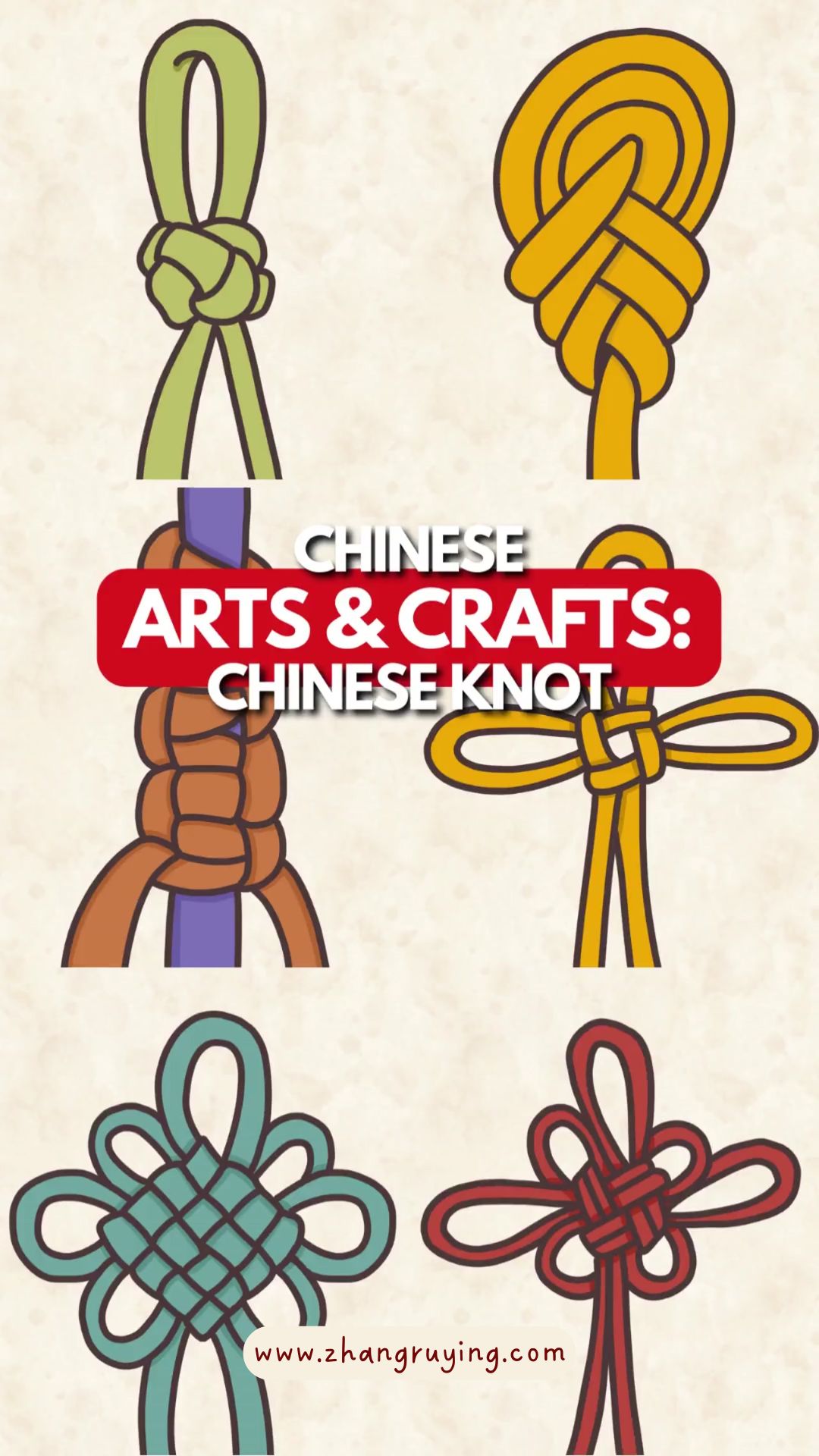 Zhang Ruying - Different Types of Chinese Knots & Their Characteristics - 1