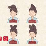 Zhang Ruying - Early Tang Dynasty Female Hairstyles - 4