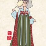 Zhang Ruying - Weimao 帷帽, Chinese Clothing Hanfu Face Veil - 1