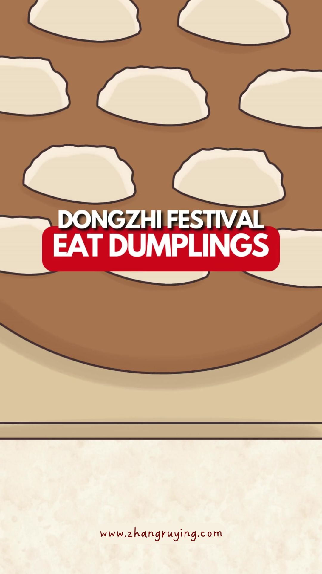 Zhang Ruying - Why Do People Eat Dumplings During The Winter Solstice? - 1