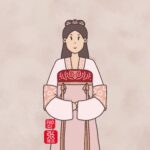 Zhang Ruying - Chinese Tang Dynasty Hanfu Drawing - 1