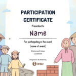 Zhang Ruying - Custom Illustration For Kids Certificate: Farmer & Craftsman - 1