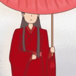 Zhang Ruying -Cute Chinese Hanfu Girl Drawing - 1