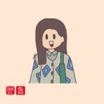 Zhang Ruying - Cute Girl Icon Illustration - 1
