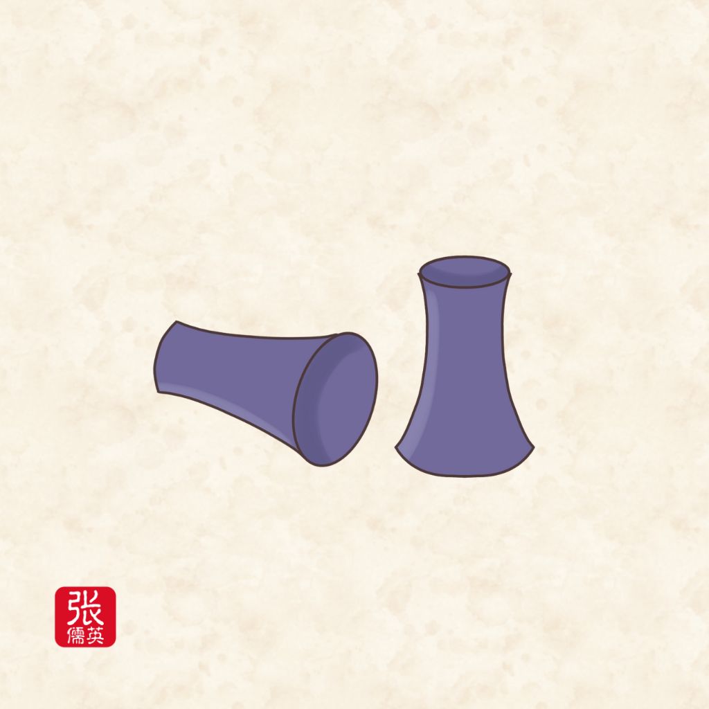 Styles of Ancient Chinese Ear Accessories Zhang Ruying - Styles of Ancient Chinese Ear Accessories - 2