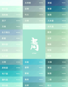 Qing (青): Chinese Color That Cannot Be Translated » History & Culture ...